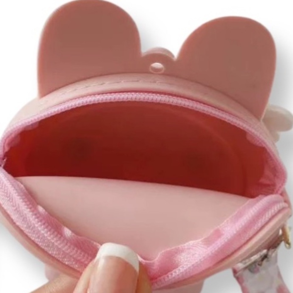 Hello Kitty MY MELODY small coin purse bag.NWT - Picture 2 of 2
